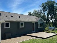 Backyard deck not raised- LT Outdoor Living