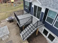 Deck for Lake House - top view | LT Outdoor Living