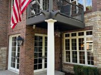 Raised deck for 2nd floor front view - LT Outdoor Living