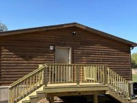 Wood deck for cabin- LT Outdoor Living